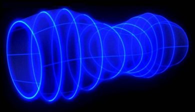 arrugas ondas gravitacionales